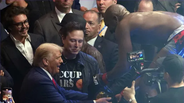 Trump Celebrates Election Victory with UFC Visit in New York