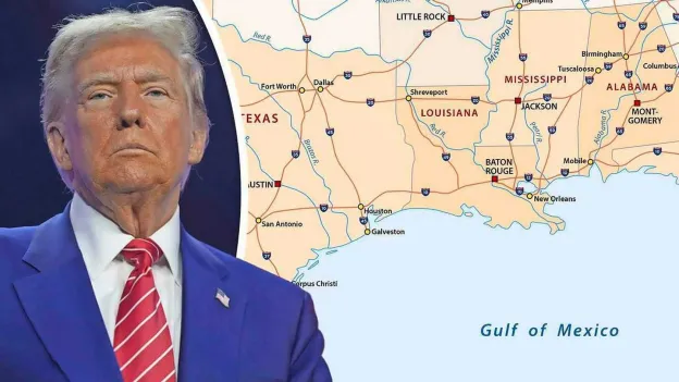 Trump's Proposal to Change Gulf of Mexico to Gulf of America Angers Mexico