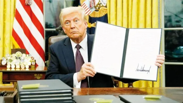 Trump Takes Swift Action on First Day as President, Signs Dozens of Executive Orders