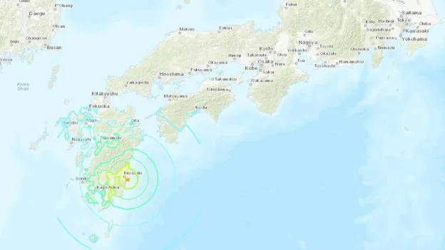 Tsunami Alarm Issued After Strong Earthquake off the Coast of Japan