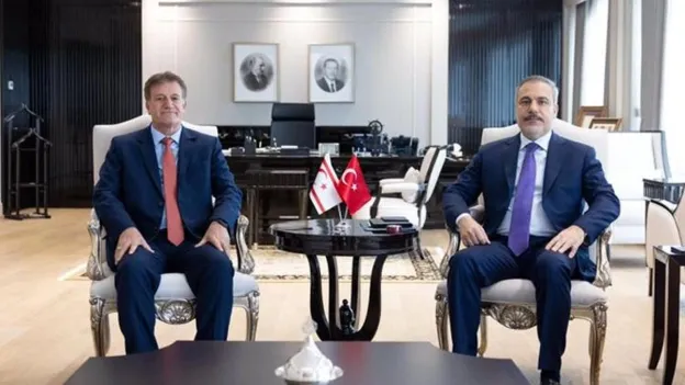 Turkish Minister of Foreign Affairs Hakan Fidan Met with Minister of Northern Cyprus in Ankara