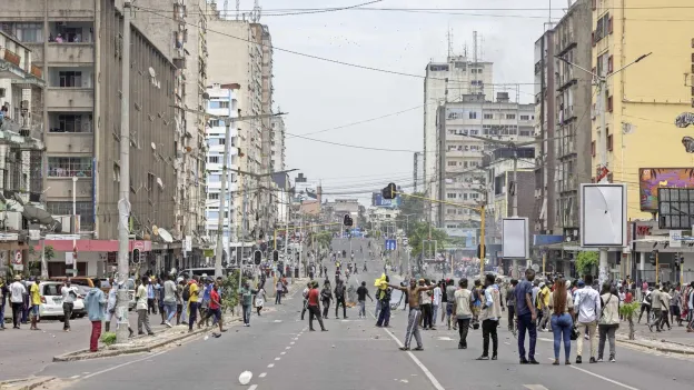 Unrest in Mozambique: Police Drive Armored Vehicle Into Protesters