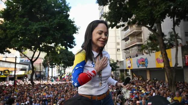 Venezuelan opposition leader María Corina Machado arrested in Caracas