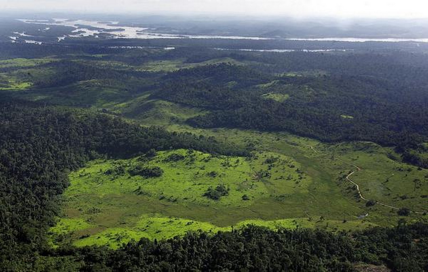 Амазонская низменность и Гвианское плоскогорье